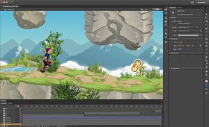 Capture d'ecran du logiciel Adobe Flash Professional CC 2015.0 15.0.1.179 fr