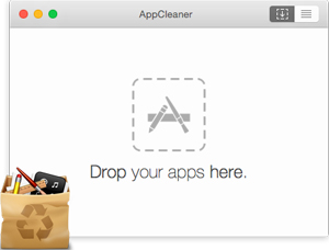 Capture d'ecran du logiciel AppCleaner 3.6.8 fr