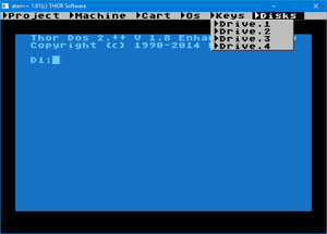 Capture d'ecran du logiciel Atari++ 1.81