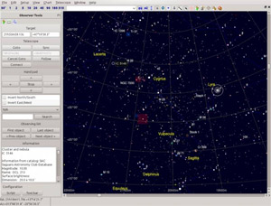 Capture d'ecran du logiciel Cartes du Ciel 4.2.1-4073 fr