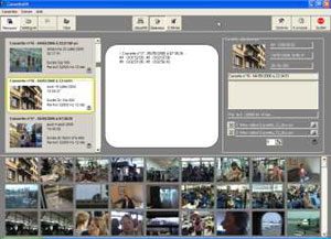 Capture d'ecran du logiciel CassetteDV 3.02 fr