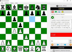 Capture d'ecran du logiciel Chess Tournaments 2.0