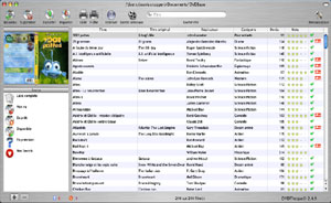 Capture d'ecran du logiciel DVDTheque 3.1.7 fr
