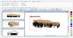 Capture d'ecran du logiciel DesignCAD 3D Max 2022