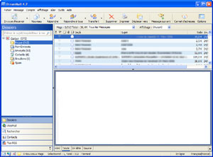Capture d'ecran du logiciel DreamMail Portable 4.6.9.2 fr