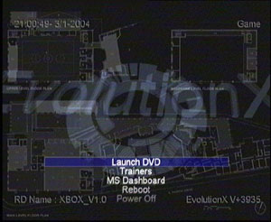 Capture d'ecran du logiciel EvolutionX 3.9.21