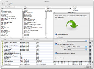 Capture d'ecran du logiciel Floola 2012r1 fr - MacOS