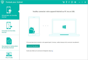 Capture d'écran du logiciel FoneLab for Android 6.1.20 fr