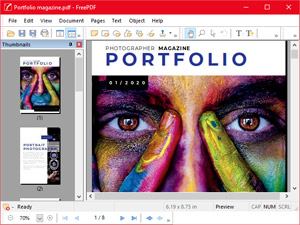 Capture d'ecran du logiciel FreePDF 2.1.0 fr