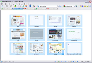 Capture d'écran du logiciel GreenBrowser Portable 6.9.1223 Fr