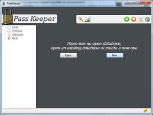 Capture d'écran du logiciel Hekasoft Passkeeper Lite 0.23 fr