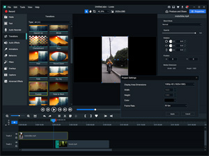 Capture d'ecran du logiciel Luxea Video Editor 7.1.4.2527 fr