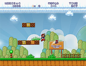 Capture d'ecran du logiciel Mario Forever 7.02-31 Beta