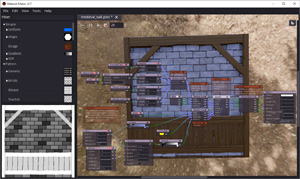 Capture d'ecran du logiciel Material Maker 1.3