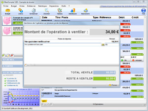 Image MaxiCompte Portable 4.79 fr Capture d'ecran du logiciel MaxiCompte Portable 4.79 fr