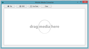 Capture d'ecran du logiciel Mobile Media Converter Portable 1.8.5