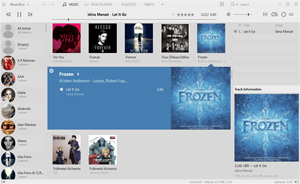 Capture d'ecran du logiciel MusicBee 3.6.9403 fr