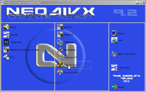 Capture d'ecran du logiciel NeoDivX 9.2 fr Crystal Fusion
