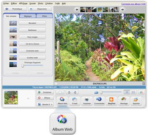 Capture d'ecran du logiciel Picasa 3.9.141 Build 259 fr