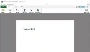 Capture d'ecran du logiciel PicoPDF 8.01 fr