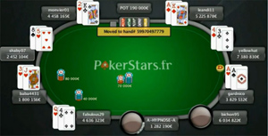 Capture d'ecran du logiciel PokerStars 31.7.8.2 fr