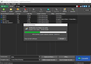 Capture d'ecran du logiciel Prism 13.05