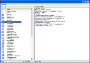 Capture d'ecran du logiciel Proc-Shot 0.91