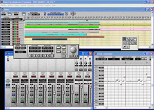 Capture d'ecran du logiciel Quartz AudioMaster 4.6 fr