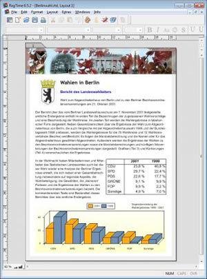 Image RagTime 7.0.4 fr Capture d'ecran du logiciel RagTime 7.0.4 fr