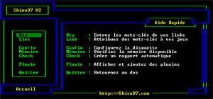 Capture d'ecran du logiciel ShinoA-5 beta 5 fr