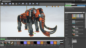 Capture d'ecran du logiciel Substance 3D Painter 9.0.0.2585