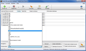Capture d'ecran du logiciel Switch 14.04 fr