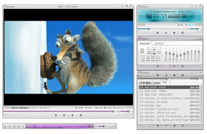 Capture d'ecran du logiciel KMPlayer 4.2.3.34 fr