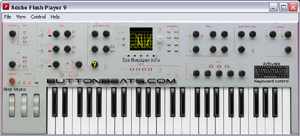 Capture d'ecran du logiciel Virtual Piano 5.9 fr