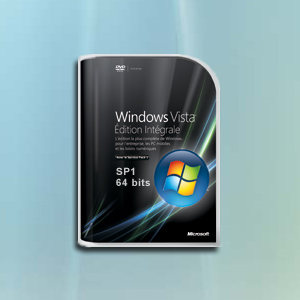 Capture d'ecran du logiciel Windows Vista Service Pack 1 - 64 bits