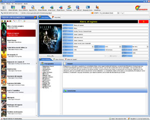 Capture d'ecran du logiciel VisualDivX 3.0 fr