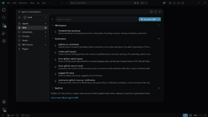 Capture d'ecran du logiciel Visual Studio Code 1.120.0