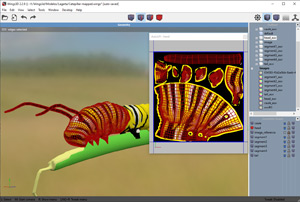 Capture d'ecran du logiciel Wings 3D 2.4.1 fr - macOS