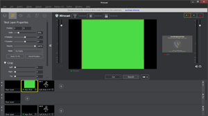 Capture d'ecran du logiciel Wirecast Studio 16.5.2