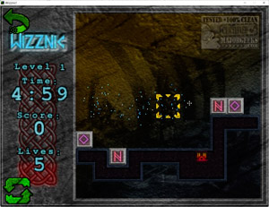 Capture d'écran du logiciel Wizznic 1.1 Build 400