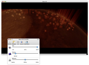 Capture d'ecran du logiciel iMove HD 5.0.2 fr