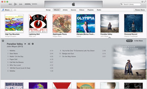 Capture d'ecran du logiciel iTunes 12.8.2 fr - MacOS